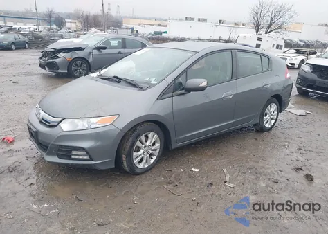 2012 Honda Insight Ex from USA, damaged, VIN JHMZE2H78CS002320